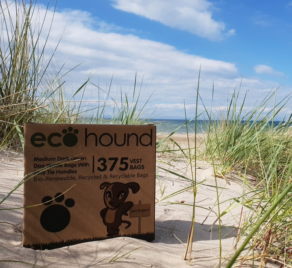 ecohound biodegradable poo bags in box
