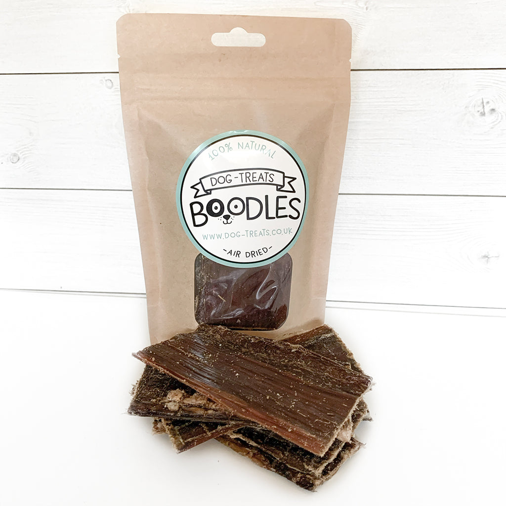 Natural Dog Treat, Beef Jerky in Eco-Friendly packaging