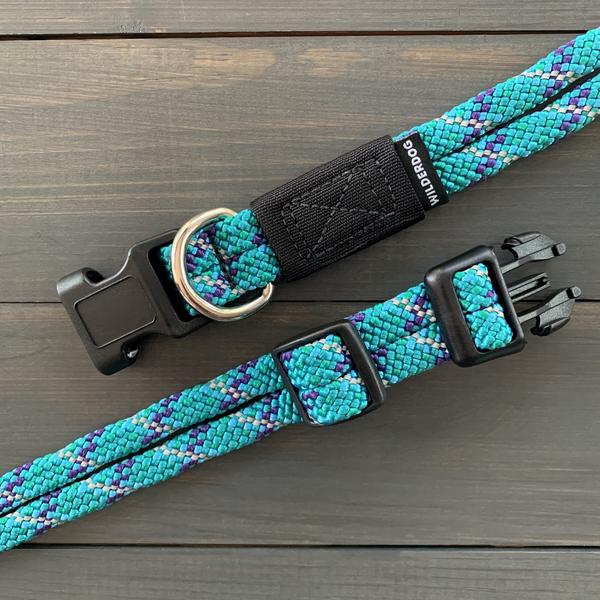 climbing rope dog collar