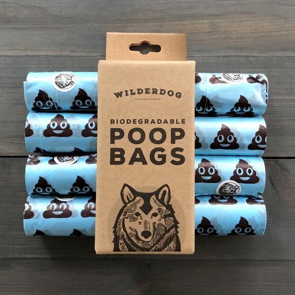 Biodegradable dog poo bags, wilderdog