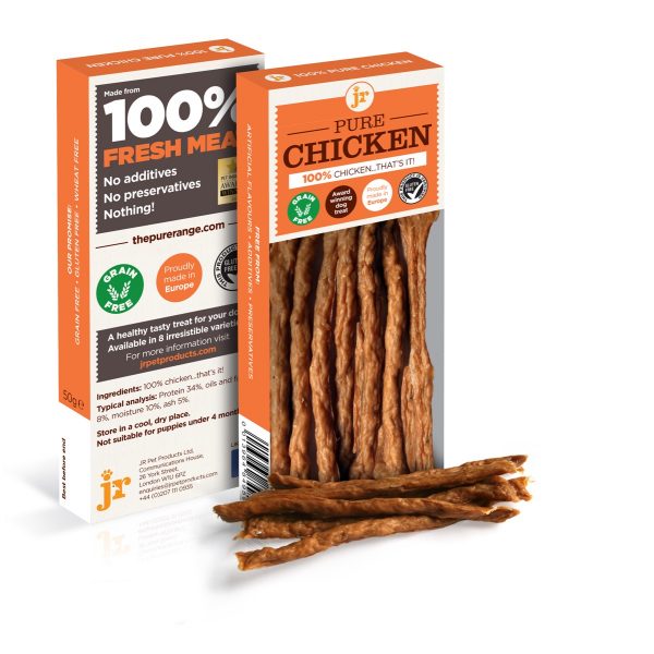 chicken flavoured dog treat sticks