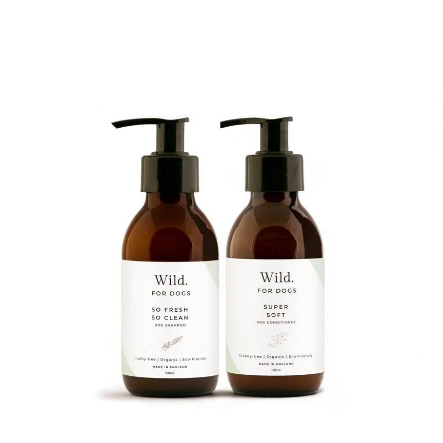 Dog Shampoo and Conditioner, Eco-Friendly, Wild For Dogs. 150ml