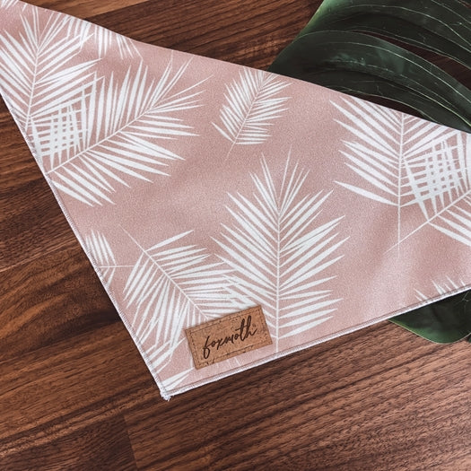 dusty pink bandana