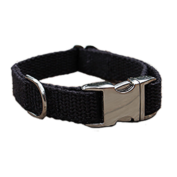 Just Hemp Black Dog Collar