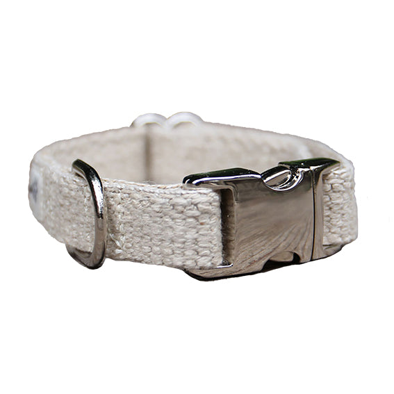 Just Hemp Natural Dog Collar