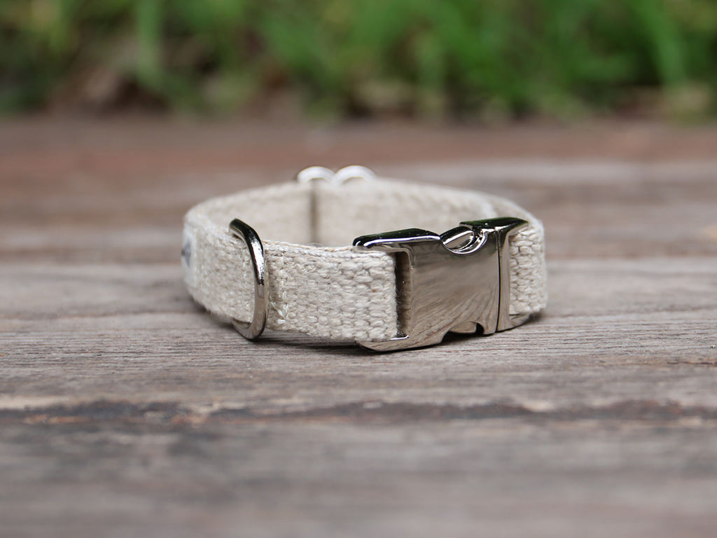 Just Hemp Natural Dog Collar