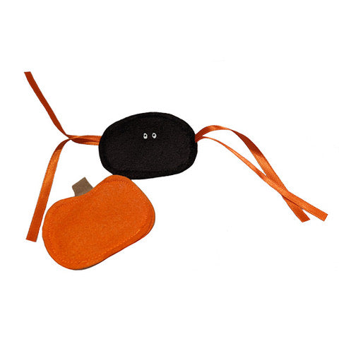 halloween cat toys, pumpkin and spider, catnip toys