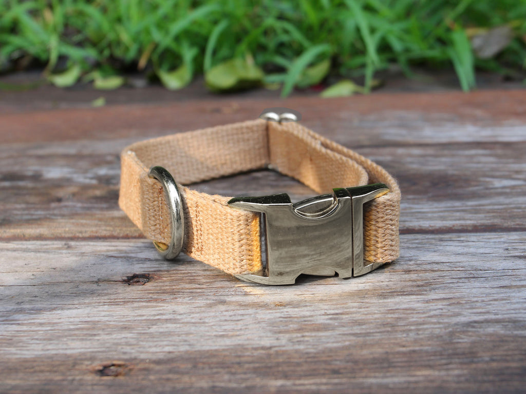 Just Hemp Tea-Stained Dog Collar