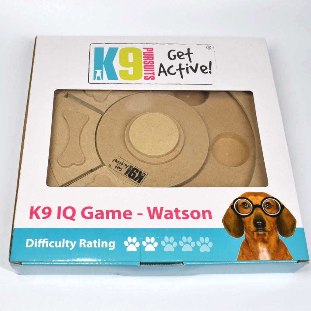 Interactive IQ Game: Watson. Dog Puzzle Game